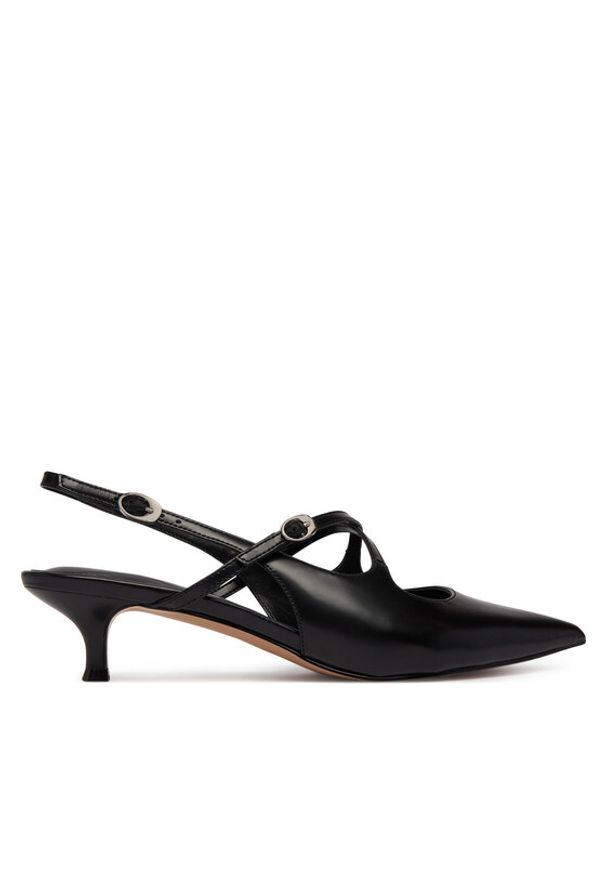 Guess Czółenka FLJCSR LEA05 Czarny. Kolor: czarny. Materiał: skóra