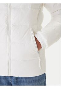 Tommy Jeans Kurtka puchowa DW0DW21618 Biały Slim Fit. Kolor: biały. Materiał: syntetyk #2