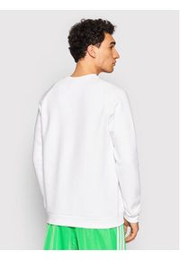 Adidas - adidas Bluza adicolor Essentials Trefoil H34644 Biały Regular Fit. Kolor: biały. Materiał: bawełna #4