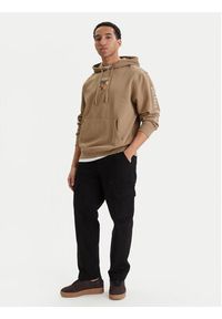 RVCA Bluza Deep Think EVYSF00138 Beżowy Boxy Fit. Kolor: beżowy. Materiał: bawełna #3