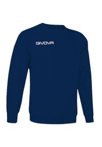 Bluza piłkarska dla dorosłych Givova Maglia One granatowa. Kolor: niebieski. Sport: piłka nożna #1