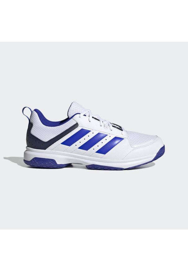 Buty halowe do piłki ręcznej do dorosłych Adidas Ligra 7. Kolor: biały, wielokolorowy, niebieski