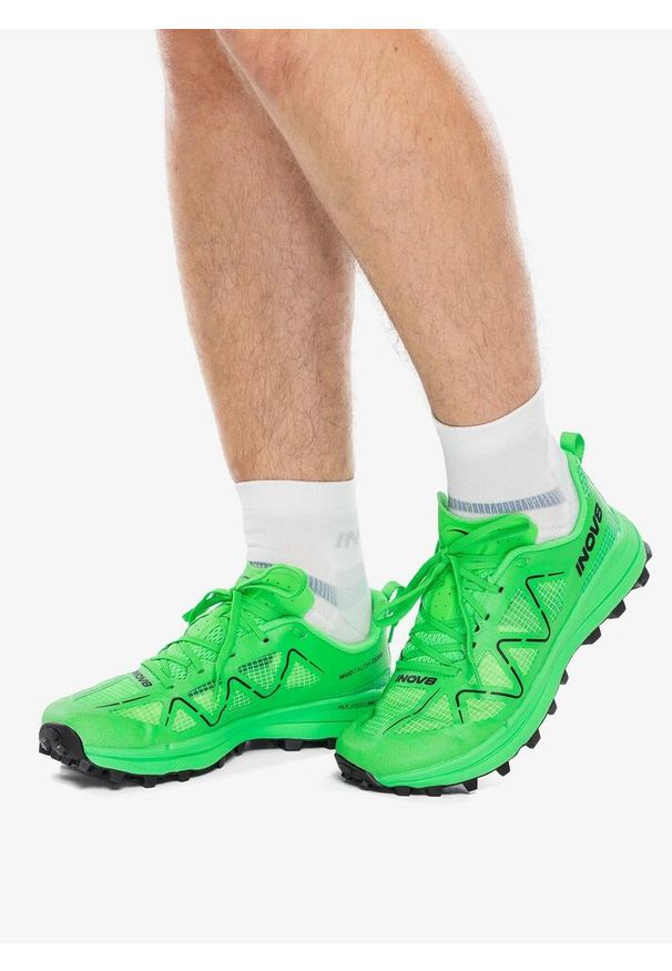 Buty trailowe męskie Inov-8 Mudtalon Zero. Kolor: zielony