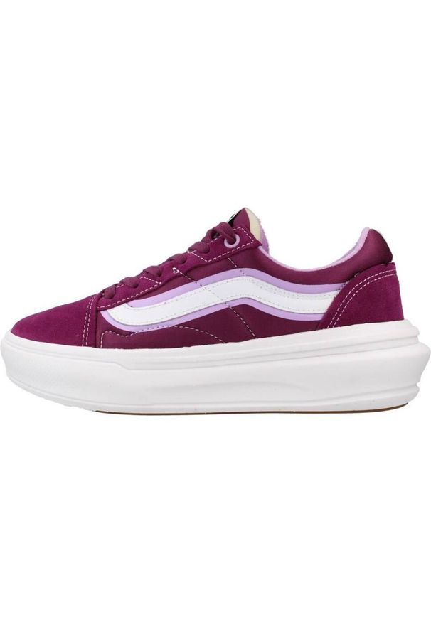 Vans - Kapcie VANS OLD SKOOL OVERT CC Fioletowy. Kolor: fioletowy. Materiał: tkanina. Model: Vans Old Skool. Sport: skateboard