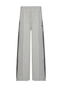 Adidas - adidas Spodnie dresowe adicolor Spacer 3-Stripes JV7497 Zielony Wide Leg. Kolor: zielony. Materiał: bawełna. Sport: turystyka piesza #1