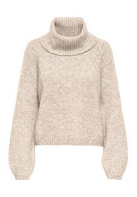 only - ONLY Golf Gila 15358571 Biały Regular Fit. Typ kołnierza: golf. Kolor: biały. Materiał: syntetyk #4