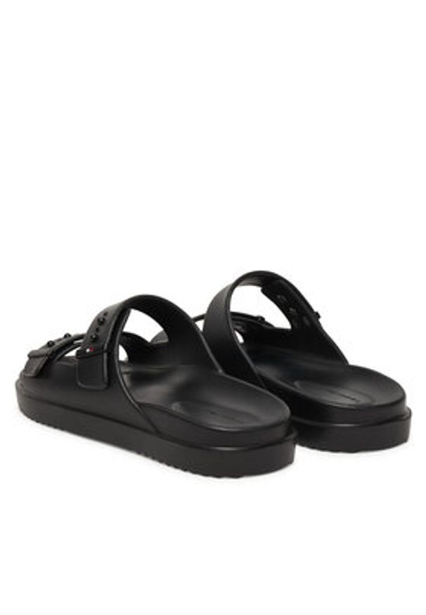 TOMMY HILFIGER - Tommy Hilfiger Klapki Light Adjustable FM0FM05757 Czarny. Kolor: czarny. Materiał: syntetyk