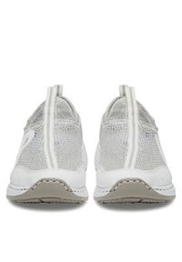 Rieker Sneakersy N5554-81 Biały. Kolor: biały. Materiał: materiał #5