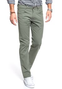 Lee - LEE SPODNIE MĘSKIE DAREN ZIP FLY LICHEN GREEN L707LA82 112118251. Materiał: materiał #3