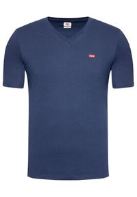 Levi's® T-Shirt Original Housemark Tee 85641-0002 Granatowy Standard Fit. Kolor: niebieski. Materiał: bawełna