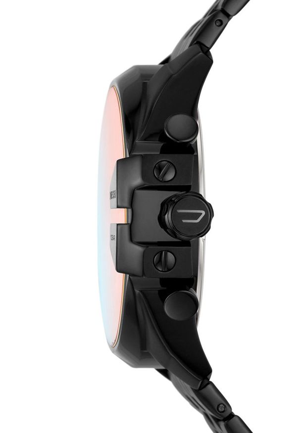 Diesel - Zegarek DZ4566. Kolor: czarny. Materiał: materiał