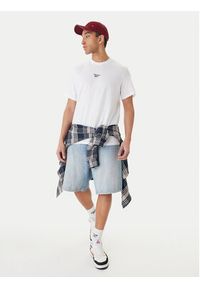 Reebok T-Shirt Branagan RK25561CCM Biały Regular Fit. Kolor: biały. Materiał: bawełna #5