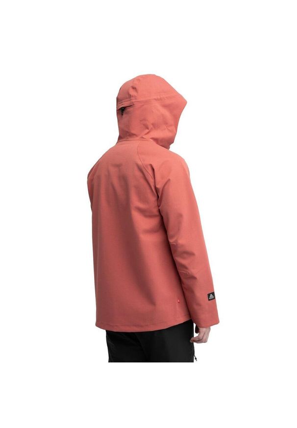 SIROKO - Męska kurtka trekkingowa hardshell Siroko Simien. Kolor: czerwony. Materiał: hardshell. Sezon: zima. Styl: sportowy