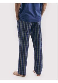 Seidensticker Spodnie piżamowe 12.120080 Granatowy Regular Fit. Kolor: niebieski. Materiał: bawełna #4