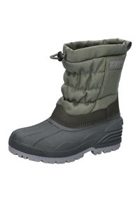 Śniegowce dziecięce CMP KIDS HANKI 3.0 ocieplane wodoodporne. Kolor: wielokolorowy, szary, zielony. Sezon: zima #1