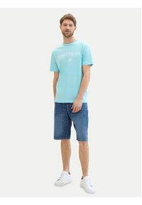 Tom Tailor T-Shirt 1041871 Niebieski Regular Fit. Kolor: niebieski. Materiał: bawełna