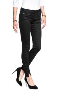 Wrangler - WRANGLER CORYNN PERFECT BLACK W25FCK81H. Wzór: jednolity, aplikacja #7