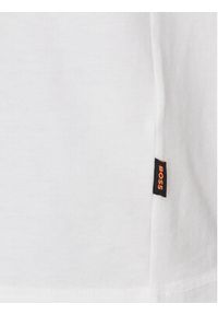 BOSS - Boss T-Shirt Te_Records 50515553 Biały Relaxed Fit. Kolor: biały. Materiał: bawełna