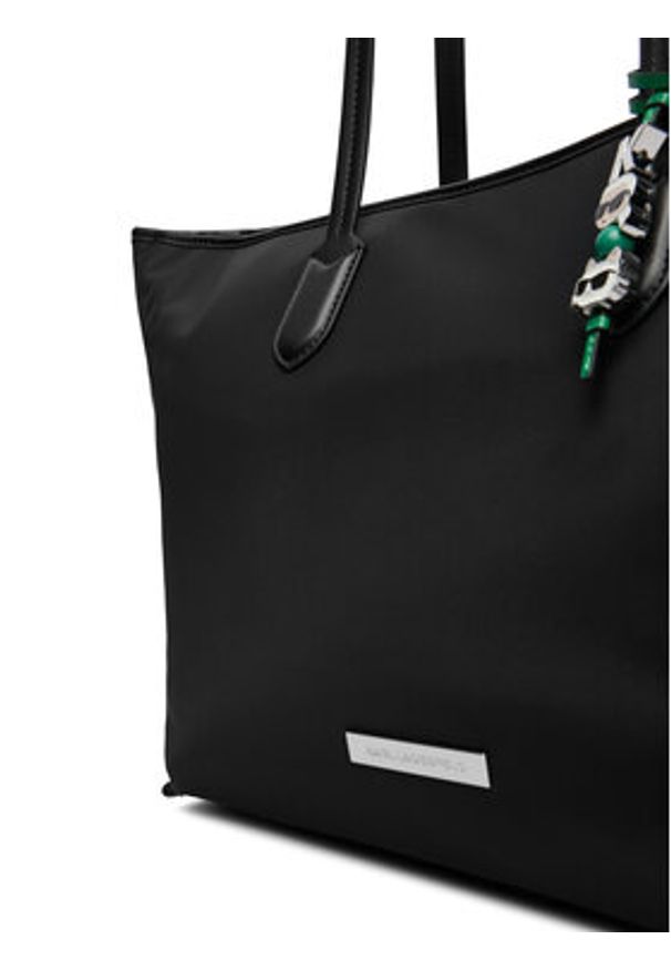 Karl Lagerfeld - KARL LAGERFELD Torebka B1W30012 Czarny. Kolor: czarny. Materiał: skórzane