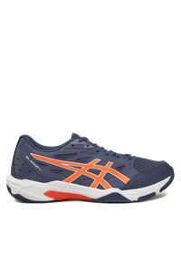 Asics Buty halowe Gel-Rocket 11 1071A091 Granatowy. Kolor: niebieski. Materiał: materiał