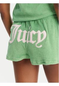 Juicy Couture Kombinezon Applique Terry JCWFP126316 Zielony Regular Fit. Kolor: zielony. Materiał: bawełna #4