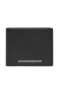 Calvin Klein Duży Portfel Męski Modern Bar Bifold 5Cc W/Coin K50K511675 Czarny. Kolor: czarny #1