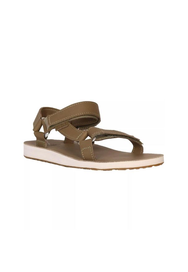 Sandały damskie Teva W'S Original Universal Leather. Kolor: zielony. Materiał: materiał. Sezon: lato