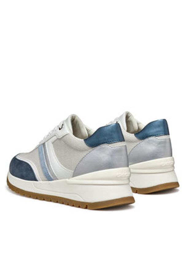 Geox Sneakersy D Desya D3500A 0AS54 C0626 Szary. Kolor: szary. Materiał: skóra