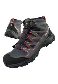 salomon - Buty trekkingowe damskie sportowe Salomon Onis GORE-TEX. Kolor: szary. Technologia: Gore-Tex