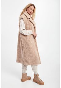 Liu Jo - Kamizelka LIU JO. Materiał: syntetyk, futro. Wzór: haft #5