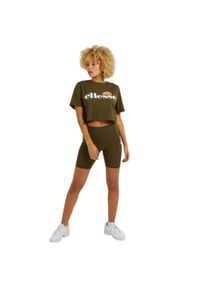 Spodenki treningowe damskie Ellesse Tour. Kolor: zielony. Materiał: elastan, bawełna. Długość: krótkie #1