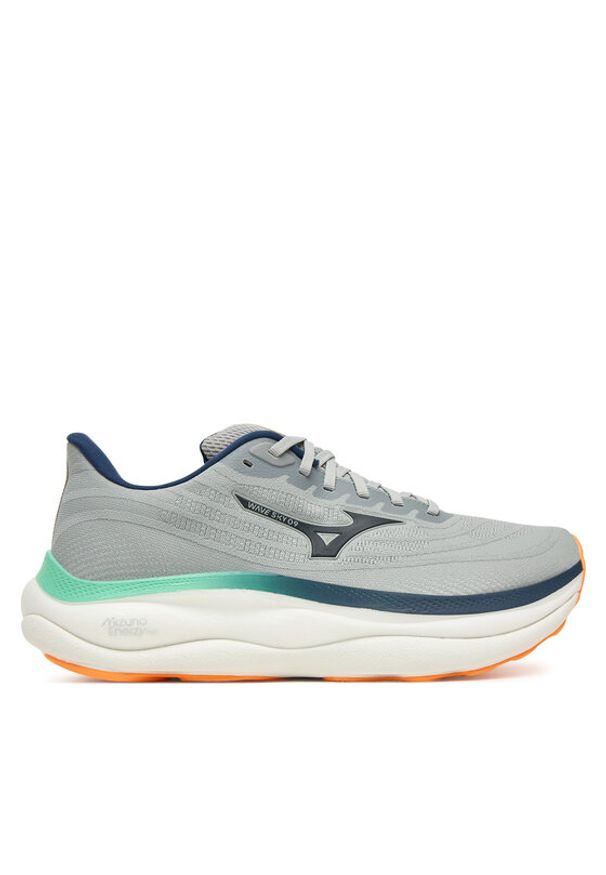 Mizuno Buty do biegania Wave Sky 9 J1GC2590 Szary. Kolor: szary. Materiał: materiał. Model: Mizuno Wave