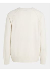 Calvin Klein Sweter K10K111954 Écru Regular Fit. Materiał: wełna #4