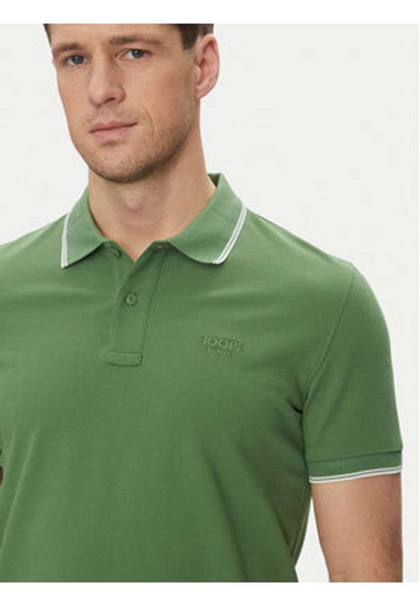 JOOP! Jeans Polo 15 JJJ-04Agnello 30045613 Zielony Modern Fit. Typ kołnierza: polo. Kolor: zielony. Materiał: bawełna