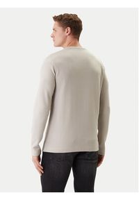 BOSS Longsleeve Tempesto 50520725 Beżowy Regular Fit. Kolor: beżowy. Materiał: bawełna. Długość rękawa: długi rękaw #4