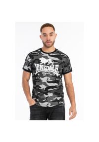 Koszulka Lonsdale Cregneash. Kolor: wielokolorowy, szary, zielony, brązowy #1