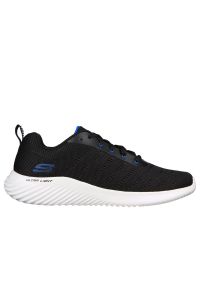 skechers - Buty Skechers Bounder Frazin 232375BLK - czarne. Zapięcie: sznurówki. Kolor: czarny. Materiał: guma, jeans, syntetyk, dresówka, materiał. Szerokość cholewki: normalna. Model: Skechers Sport. Sport: turystyka piesza