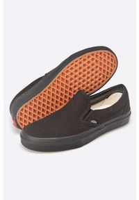 Vans - Tenisówki Classic Slip-On. Nosek buta: okrągły. Zapięcie: bez zapięcia. Kolor: czarny. Materiał: guma. Szerokość cholewki: normalna #3