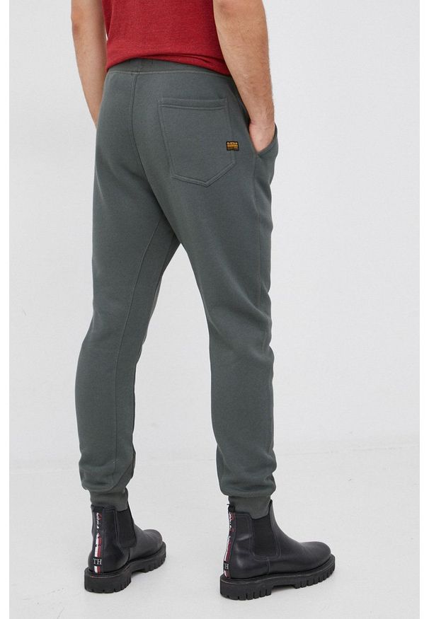 G-Star RAW - G-Star Raw - Spodnie. Kolor: zielony