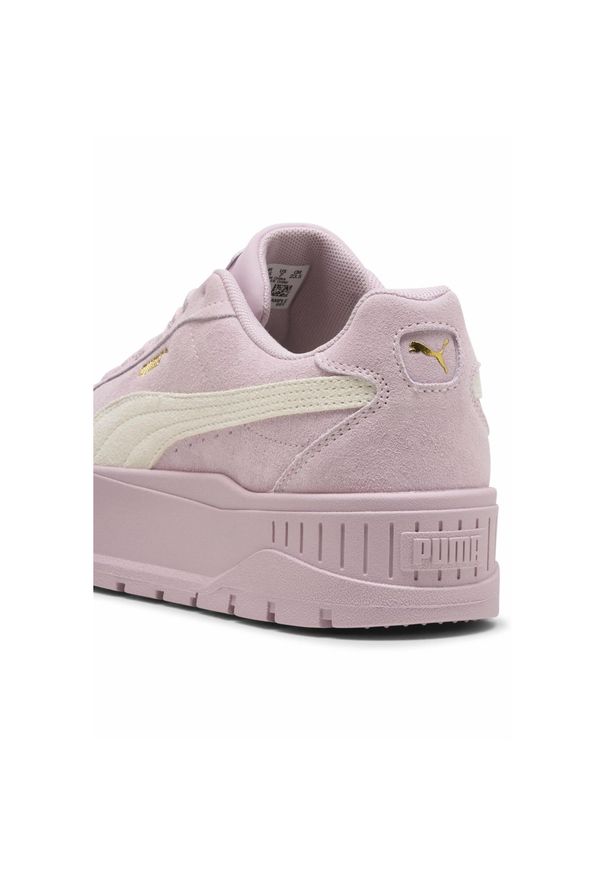 Puma - Damskie sneakersy Karmen II PUMA Rose Mauve Frosted Ivory Pink White. Kolor: biały, wielokolorowy, różowy. Materiał: tkanina