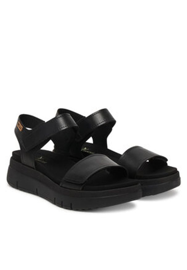 Pikolinos Sandały Palma W4N-0940 Czarny. Kolor: czarny. Materiał: skóra