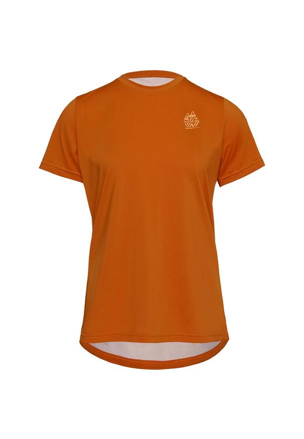 Silvini - Koszulka rowerowa (z krótkim rękawem) damska SILVINI Women Jersey DENNA. Kolor: pomarańczowy. Materiał: jersey. Długość rękawa: krótki rękaw. Długość: krótkie. Sport: kolarstwo