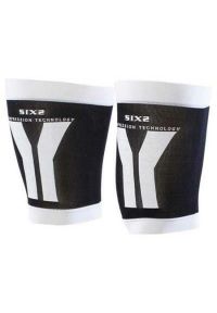 SIXS - Rękawy kompresyjne na uda Sixs. Kolor: czarny, biały, wielokolorowy. Sport: kolarstwo #1