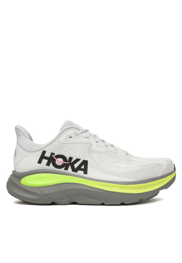 HOKA - Hoka Buty do biegania Clifton 10 1162030 Szary. Kolor: szary. Materiał: materiał