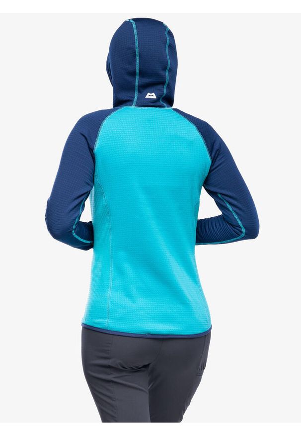 MOUNTAIN EQUIPMENT - Bluza z kapturem damska Mountain Equipment Eclipse Hooded Jacket. Typ kołnierza: kaptur. Kolor: wielokolorowy, niebieski, zielony