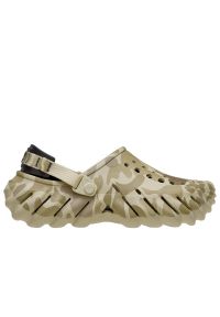 Klapki unisex Crocs Echo Duck Clog 211981-2YJ - beżowe. Kolor: beżowy. Materiał: materiał. Sezon: lato #1