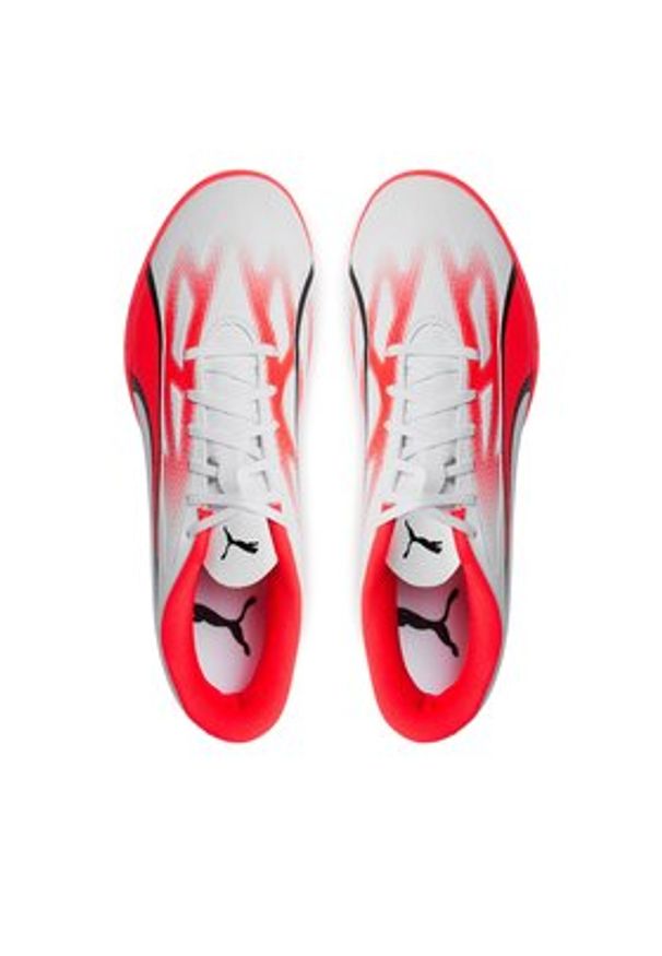 Puma Buty do piłki nożnej Ultra Play It 107529 01 Biały. Kolor: biały. Materiał: skóra