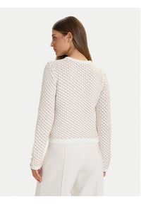 French Connection Kardigan 78ZCE Écru Regular Fit. Materiał: bawełna