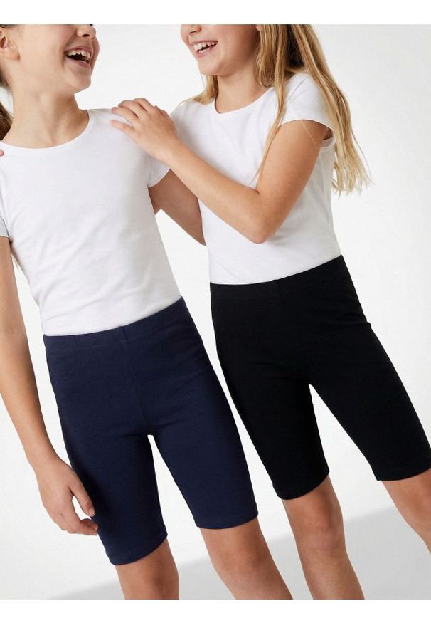 Sinsay - Bawełniane legginsy 2 pack - wielobarwny. Materiał: bawełna