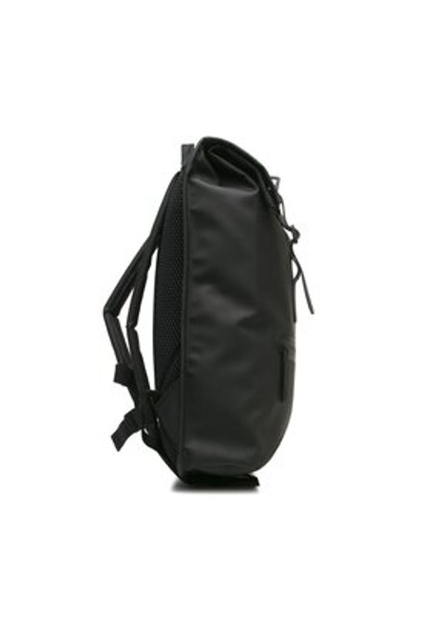 Rains Plecak Rolltop Rucksack W3 13320 Czarny. Kolor: czarny. Materiał: materiał